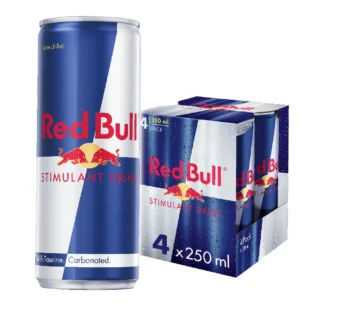 Red Bull 4 pcs packs